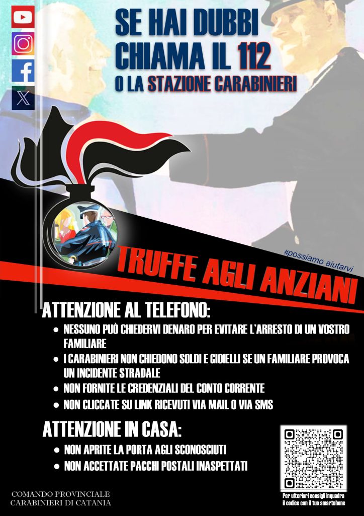 Attenzione Truffe agli Anziani